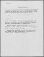 Record/accomplishments regarding William P. Clements position on Parks