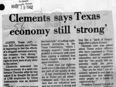 The Texas Economy